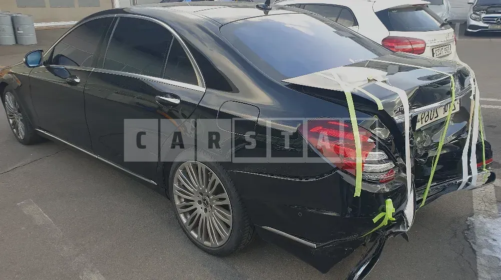 Photo 2 of 3: 2019 Mercedes-Benz S560 4Matic L, VIN WDDUG8GB5KA459899 — Korean insurance auction