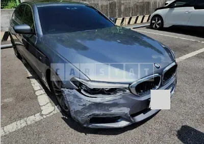 Photo 1 of 9: 2018 BMW 520d, VIN WBAJC310XJWB77097 — Korean insurance auction