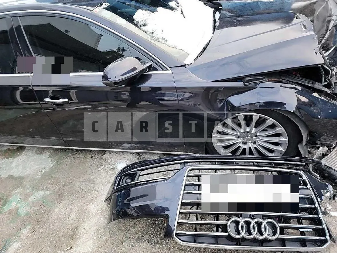 Photo 2 of 7: 2015 Audi A8L 60 TDI quattro, VIN WAUZZZ4HXFN031413 — Korean insurance auction