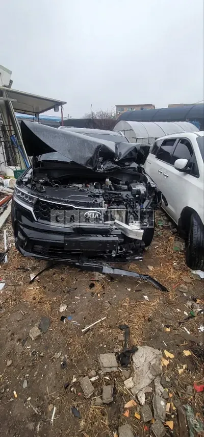 Photo 1 of 7: 2021 Kia Sorento 2.5T, VIN KNARK81FHMA073308 — Korean insurance auction