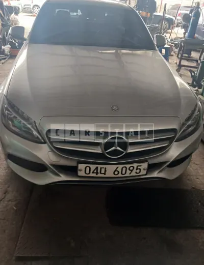 Photo 1 of 12: 2017 Mercedes-Benz C 220d, VIN WDDWF0EB0HR290398 — Korean insurance auction