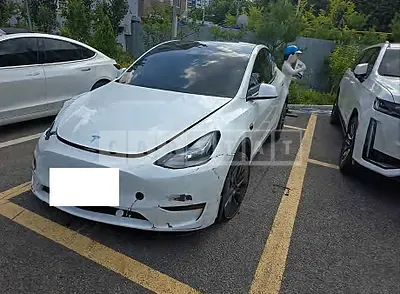 Photo 1 of 12: 2024 Tesla Model Y RWD — Korean insurance auction