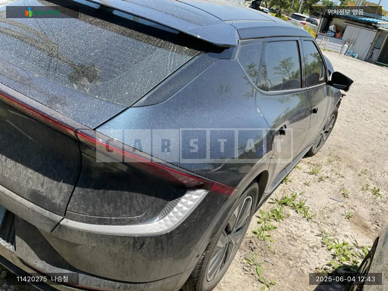 Photo 2 of 16: 2021 Kia EV6, VIN KNAC381AFNA013921 — Korean insurance auction