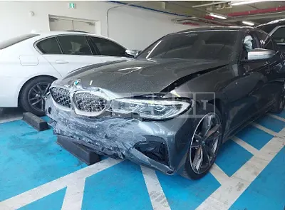 Photo 1 of 31: 2022 BMW M 340i, VIN WBA5U7109NFL93306 — Korean insurance auction