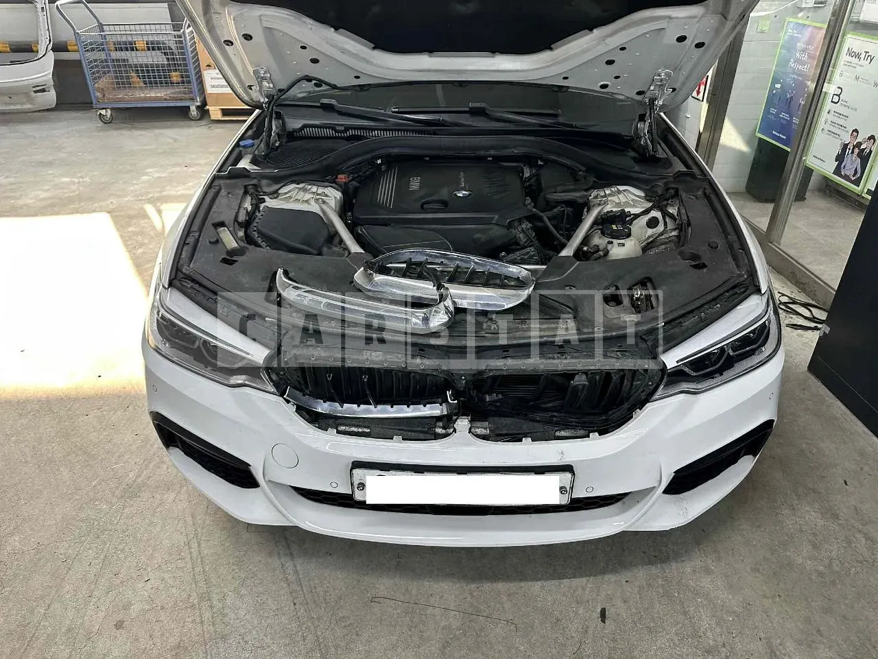 Photo 2 of 11: 2018 BMW 520d, VIN WBAJC310XJDB28705 — Korean insurance auction