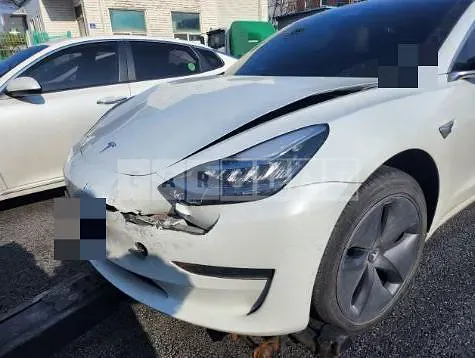 Photo 2 of 8: 2020 Tesla Model 3 Standard Range Plus RWD, VIN 5YJ3E1EA3LF750181 — Korean insurance auction