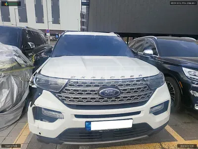 Photo 1 of 15: 2021 Ford Explorer 2.3, VIN 1FMSK8FH6MGC45599 — Korean insurance auction