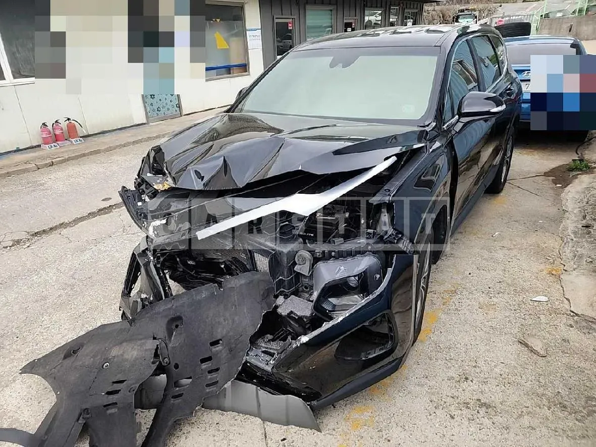 Photo 2 of 10: 2019 Hyundai Santa Fe 2.0, VIN KMHS281BBKU173540 — Korean insurance auction