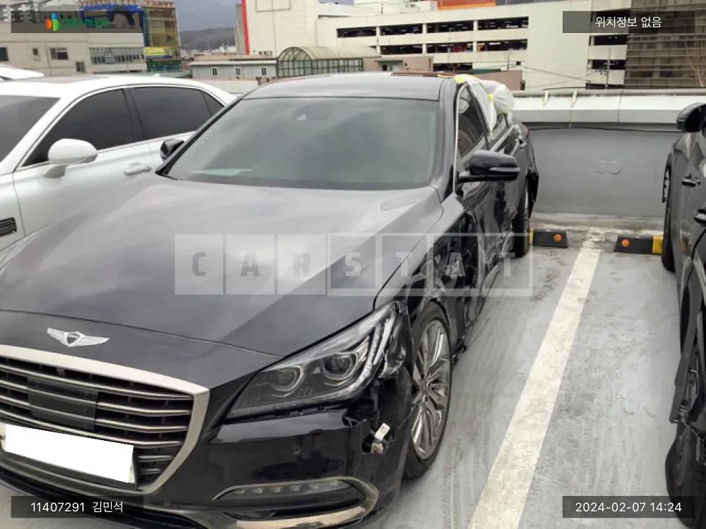 Photo 2 of 13: 2018 Hyundai Genesis /G80, VIN KMHGN41DDKU314546 — Korean insurance auction