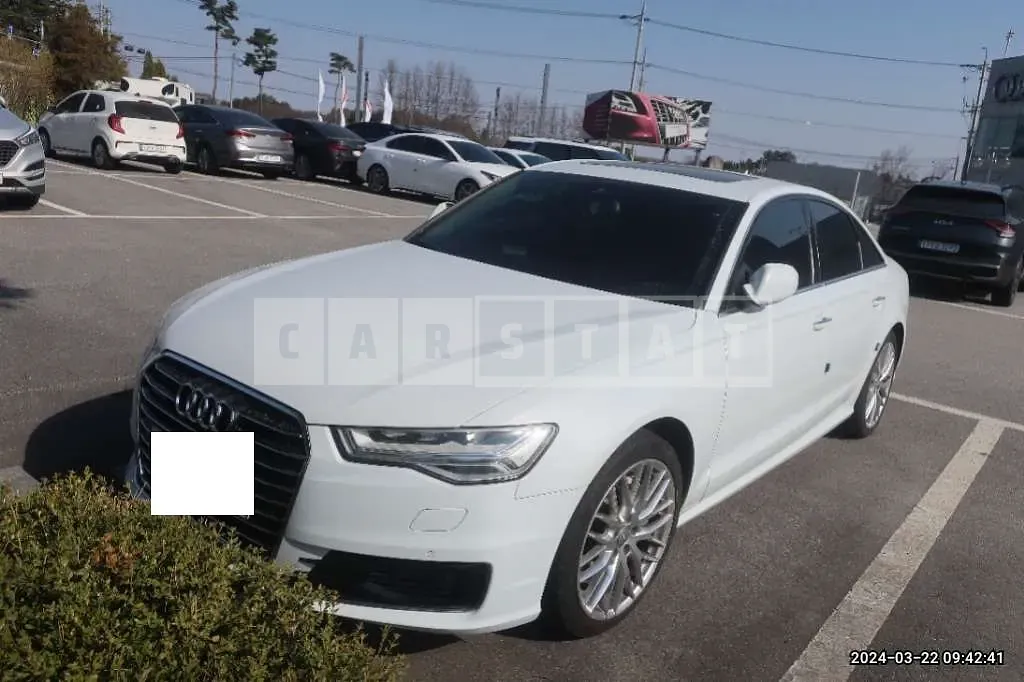 Photo 2 of 10: 2016 Audi A6 40 TDI Four, VIN WAUZZZ4G2GN047016 — Korean insurance auction