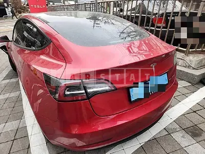 Photo 1 of 49: 2022 Tesla Model 3 Long Range, VIN 5YJ3E1EB4NF305847 — Korean insurance auction