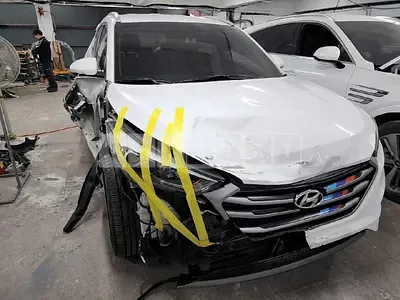 Photo 1 of 13: 2016 Hyundai Tucson TL 2.0 — Korean insurance auction