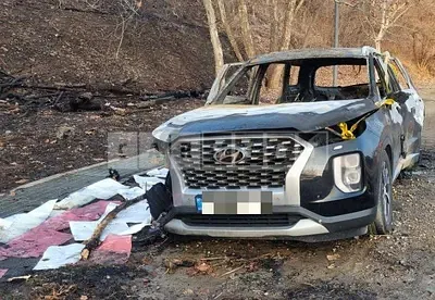 Photo 1 of 5: 2021 Hyundai Palisade 2.2 Diesel — Korean insurance auction