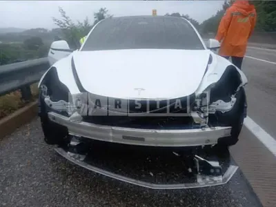 Photo 1 of 6: 2022 Tesla Model 3 Long Range — Korean insurance auction