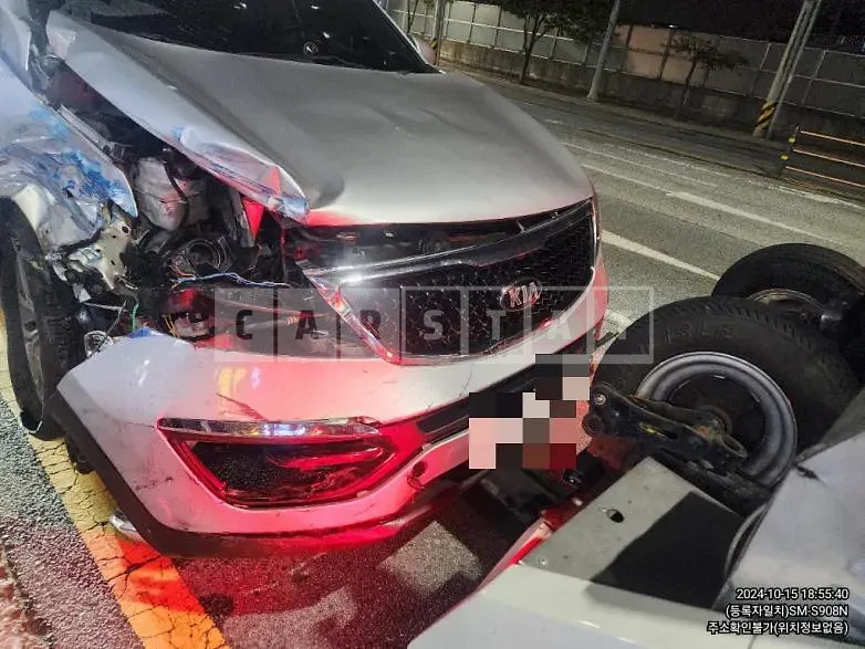 Photo 2 of 7: 2015 Kia Sportage R — Korean insurance auction