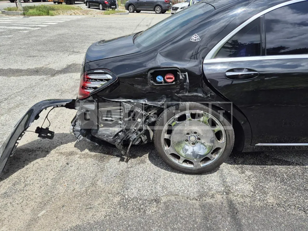 Photo 2 of 6: 2015 Mercedes-Benz S350 BlueTec L, VIN WDDUG3CB8FA157313 — Korean insurance auction