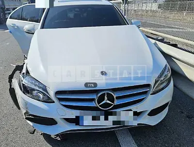 Photo 1 of 10: 2018 Mercedes-Benz C220 d, VIN WDDWF0EBXJR374332 — Korean insurance auction