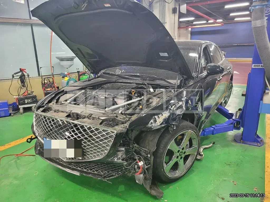Photo 2 of 22: 2021 Genesis G80 2.5T — Korean insurance auction