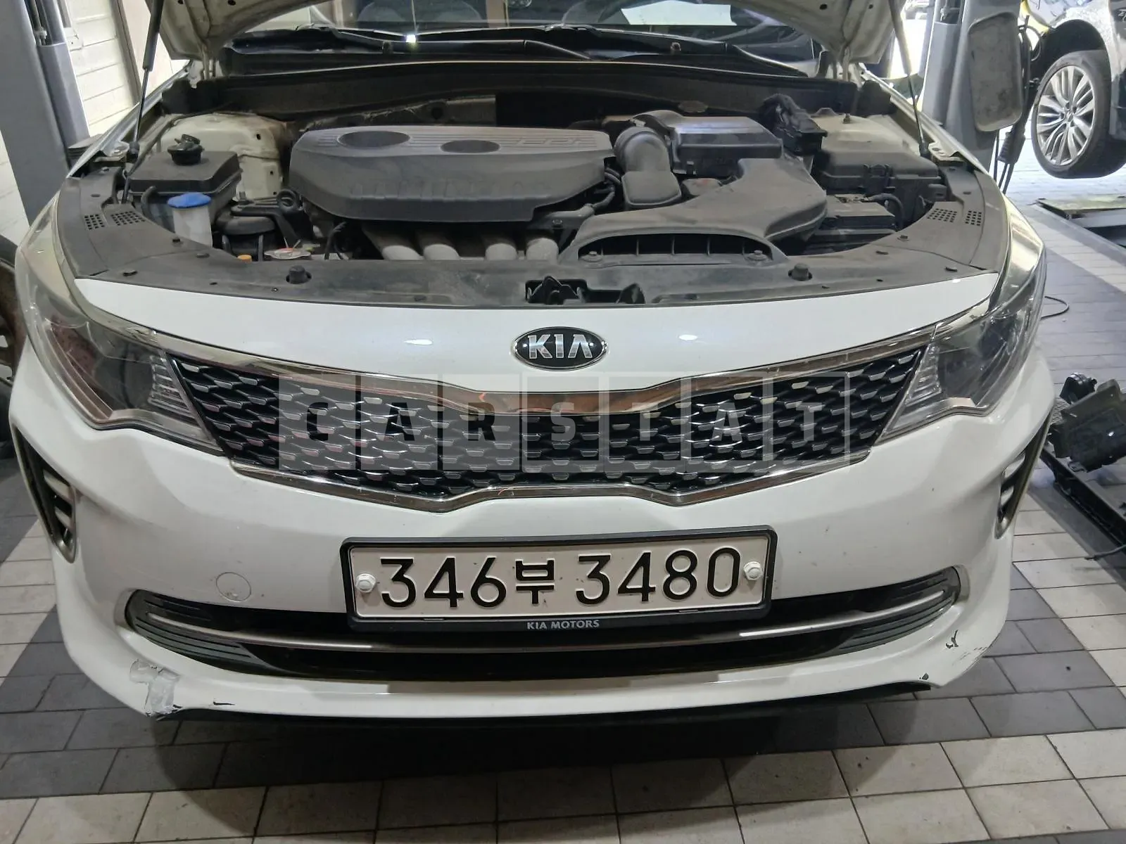 Photo 3 of 3: 2015 Kia K5 2.0 LPG, VIN KNAGS416BGA016063 — Korean insurance auction