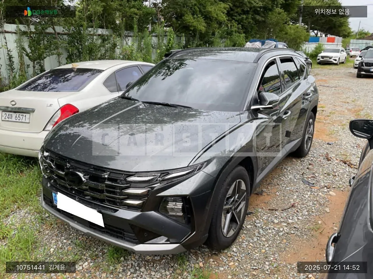 Photo 2 of 6: 2024 Hyundai Tucson, VIN KMHJE811BRU180542 — Korean insurance auction