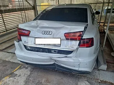 Photo 1 of 14: 2018 Audi A6 40 TFSI, VIN WAUZZZ4G5JN136294 — Korean insurance auction
