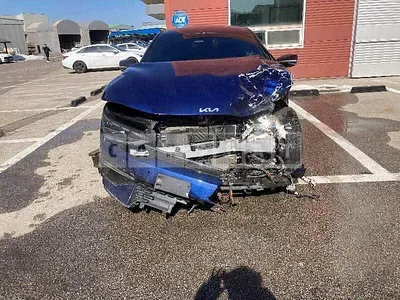 Photo 1 of 48: 2022 Kia EV6, VIN KNAC581CPNA055321 — Korean insurance auction