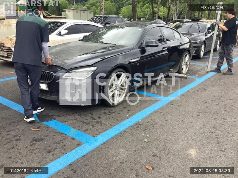 Photo 2 of 8: 2016 BMW 640d Gran Coupe xDrive, VIN WBA6E4105GG299808 — Korean insurance auction