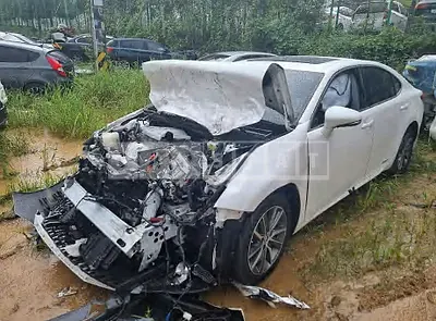 Photo 1 of 9: 2018 Lexus ES300h, VIN JTHBW1GG4J2173234 — Korean insurance auction