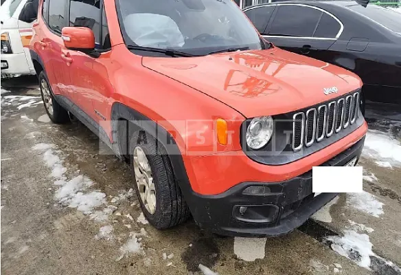 Photo 2 of 8: 2016 Jeep Zip Renegade, VIN 1C4BU0000GPD13206 — Korean insurance auction