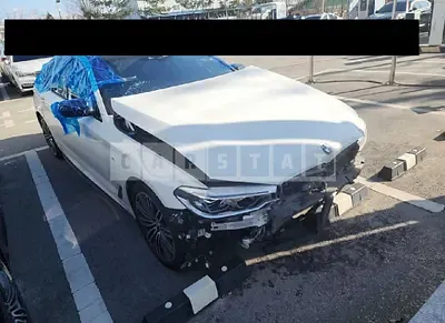 Photo 1 of 13: 2020 BMW 530i M Sport Package, VIN WBAJR5100LCE38364 — Korean insurance auction
