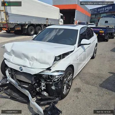 Photo 1 of 7: 2016 BMW 320d, VIN WBA8C5100HK643239 — Korean insurance auction