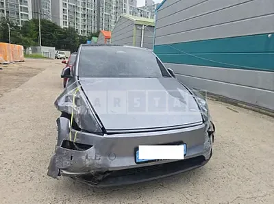 Photo 1 of 9: 2025 Tesla Model Y RWD — Korean insurance auction