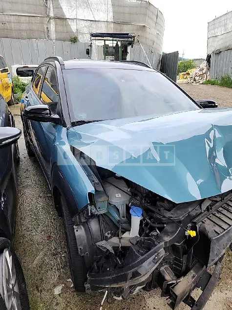 Photo 2 of 22: 2019 Hyundai Kona, VIN KMHK7815GKU360435 — Korean insurance auction