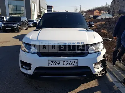 Photo 1 of 5: 2016 Land Rover Range Rover Sports 3.0 d, VIN SALWA2KF2GA659375 — Korean insurance auction