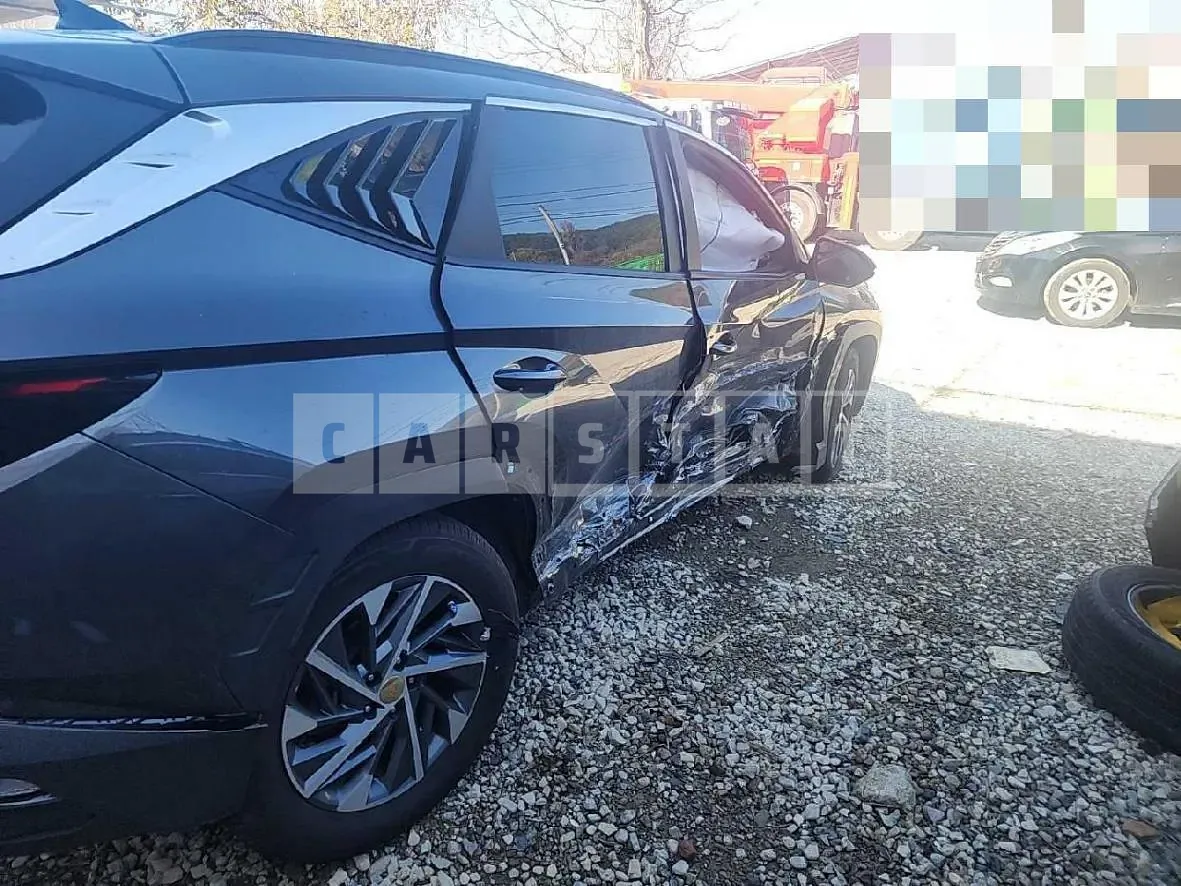 Photo 2 of 33: 2023 Hyundai Tucson 1.6 (Gasoline), VIN KMHJC81BGPU223847 — Korean insurance auction