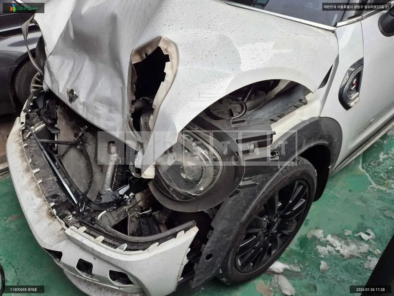 Photo 2 of 7: 2020 MINI Cooper S Countryman, VIN WMWYX7105L3L96092 — Korean insurance auction