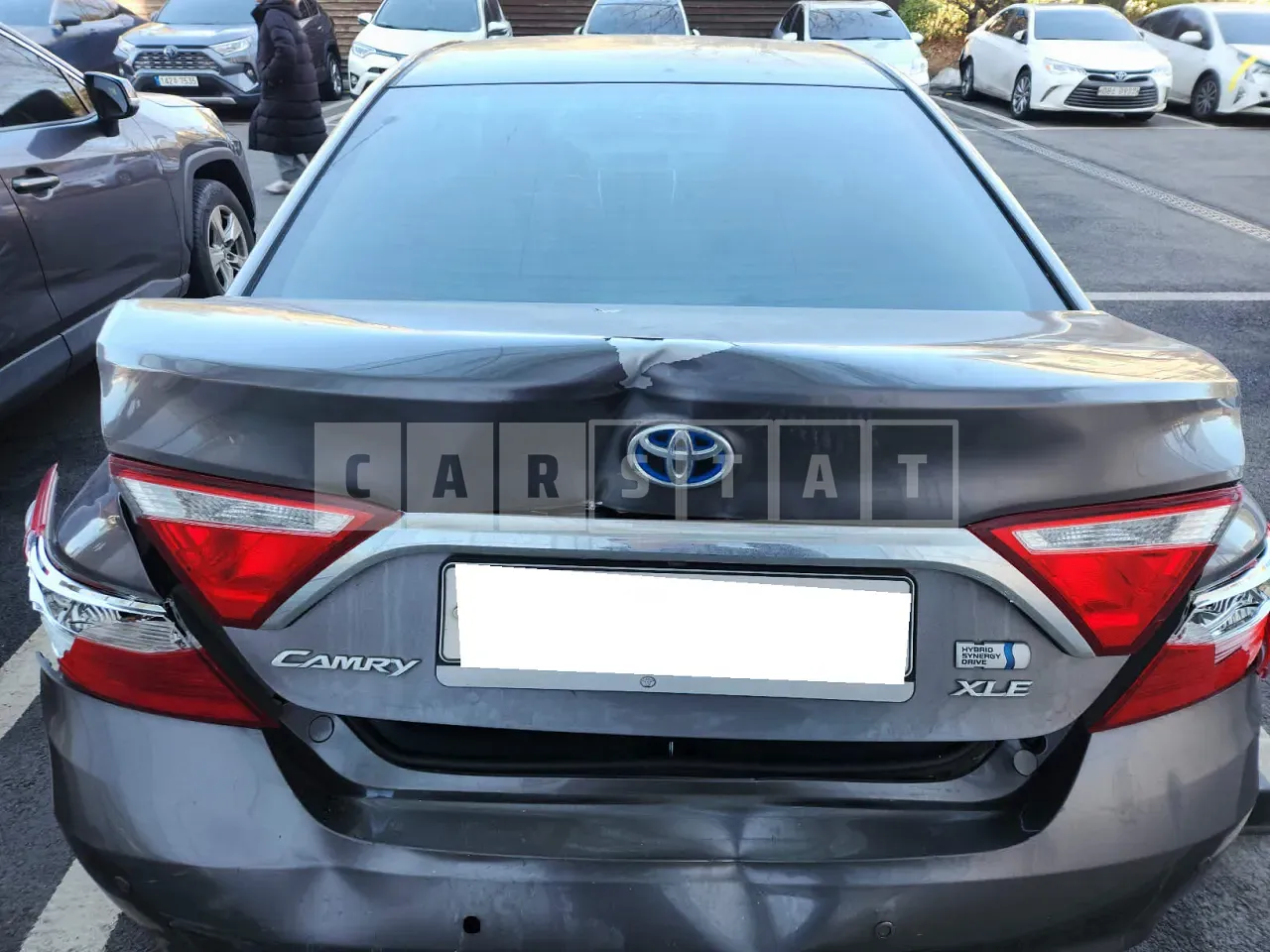 Photo 2 of 15: 2016 Toyota Camry Hybrid, VIN 4T1BD1FK9GU189466 — Korean insurance auction