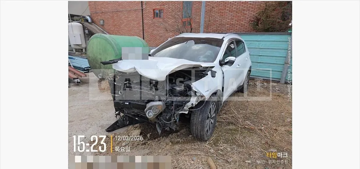 Photo 2 of 9: 2016 Kia Sportage — Korean insurance auction