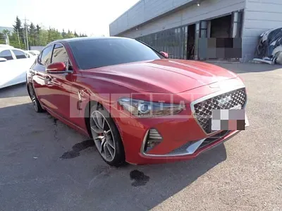 Photo 1 of 30: 2017 Genesis G70, VIN KMTG341ADJU003665 — Korean insurance auction