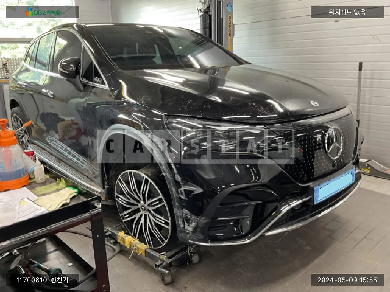 Photo 2 of 27: 2024 Mercedes-Benz EQE500 4Matic SUV, VIN W1NGM2CB9PA018425 — Korean insurance auction