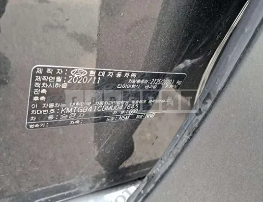 Photo 2 of 26: 2021 Hyundai G80, VIN KMTGB41CBMU047645 — Korean insurance auction