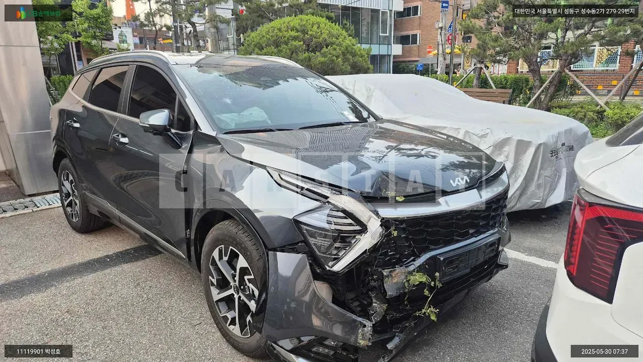 Photo 2 of 20: 2023 Kia Sportage Hybrid, VIN KNAPX81GBRK112126 — Korean insurance auction