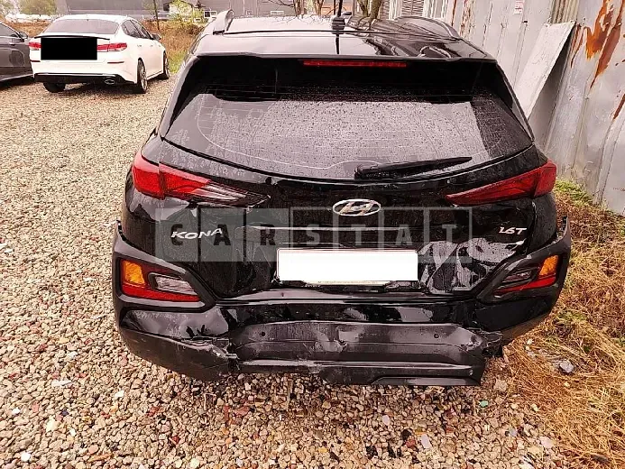 Photo 2 of 6: 2018 Hyundai Kona, VIN KMHK4815GJU066398 — Korean insurance auction