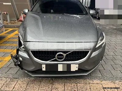 Photo 1 of 6: 2018 Volvo V40D3, VIN YV1MV79K0J2491272 — Korean insurance auction