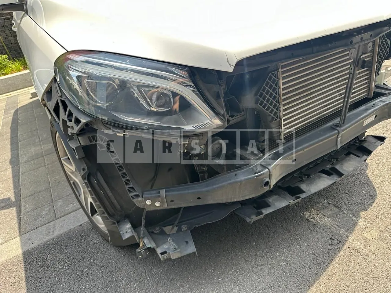 Photo 2 of 27: 2017 Mercedes-Benz GLE350 d 4Matic, VIN WDCDA2EB0HA917489 — Korean insurance auction