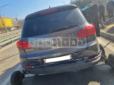 Photo 1 of 37: 2015 Volkswagen Tiguan 2.0 TDI Blue Motion, VIN WVGZZZ5NZFW589980 — Korean insurance auction
