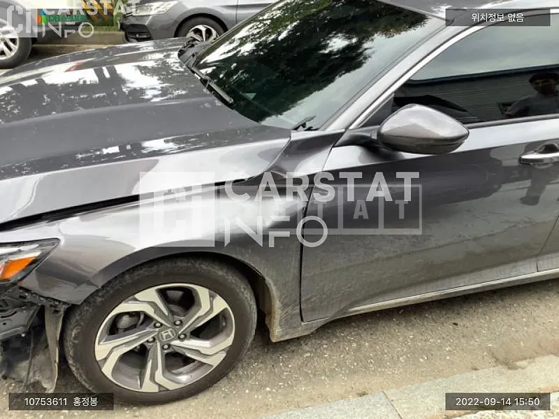 Photo 2 of 15: 2018 Honda Accord 1.5 Turbo, VIN 1HGCV1650JA511445 — Korean insurance auction