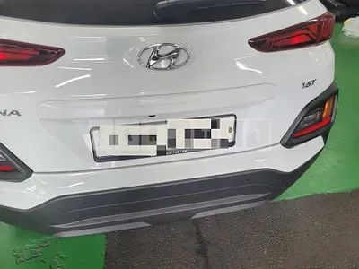 Photo 1 of 3: 2018 Hyundai Cona 1.6, VIN KMHK4815GJU148806 — Korean insurance auction