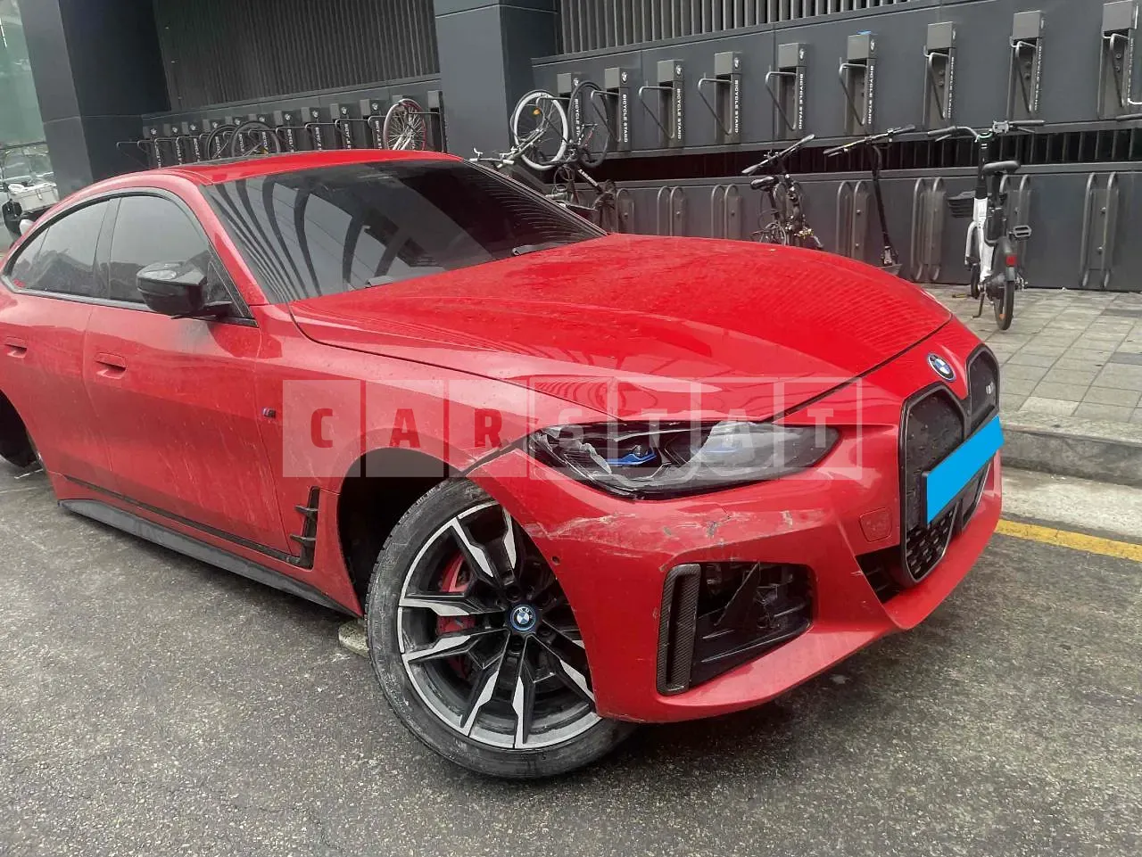 Photo 2 of 14: 2023 BMW i4 M50, VIN WBY31AW06RFR03964 — Korean insurance auction
