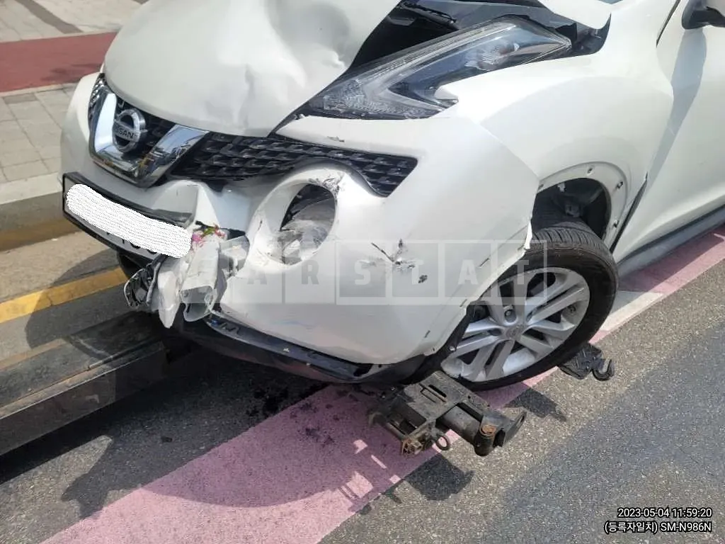 Photo 2 of 13: 2017 Nissan Juke, VIN JN1AF58E1HT180473 — Korean insurance auction